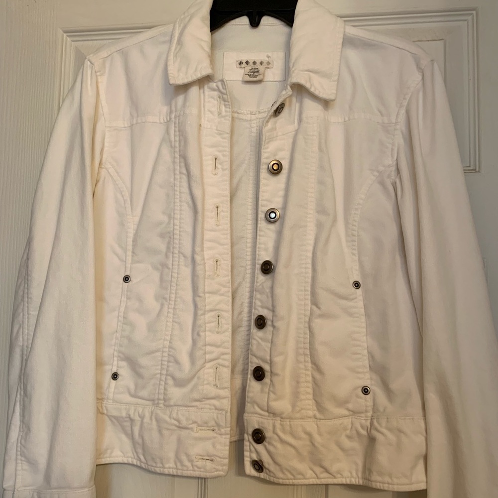 White jacket!